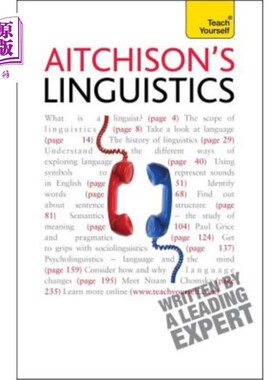 海外直订Aitchison's Linguistics 特徵的语言学
