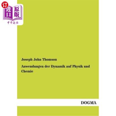海外直订德语 Anwendungen Der Dynamik Auf Physik Und Chemie 动态应用于物理和化学