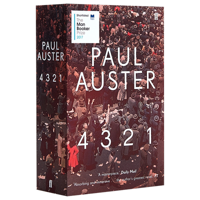 【中商原版】保罗·奥斯特：4321 英文原版 4 3 2 1 Paul Auster Faber & Faber 小说 费伯小说