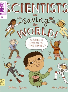 科学家正在拯救世界 精装 Ana Albero Scientists Are Saving the World 英文原版 儿童知识绘本 科普读物图画书【中商原版】