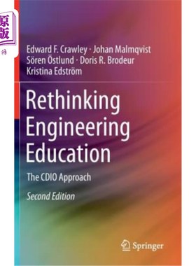 海外直订Rethinking Engineering Education: The Cdio Approach 重新思考工程教育：Cdio方法