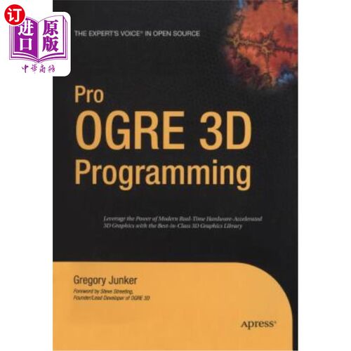 海外直订Pro Ogre 3D Programming 职业食人魔三维编程