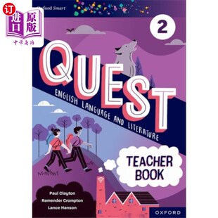 English Language and 海外直订Oxford 牛津Smart Quest Literatu... Quest英语语言文学教师手册2 Smart