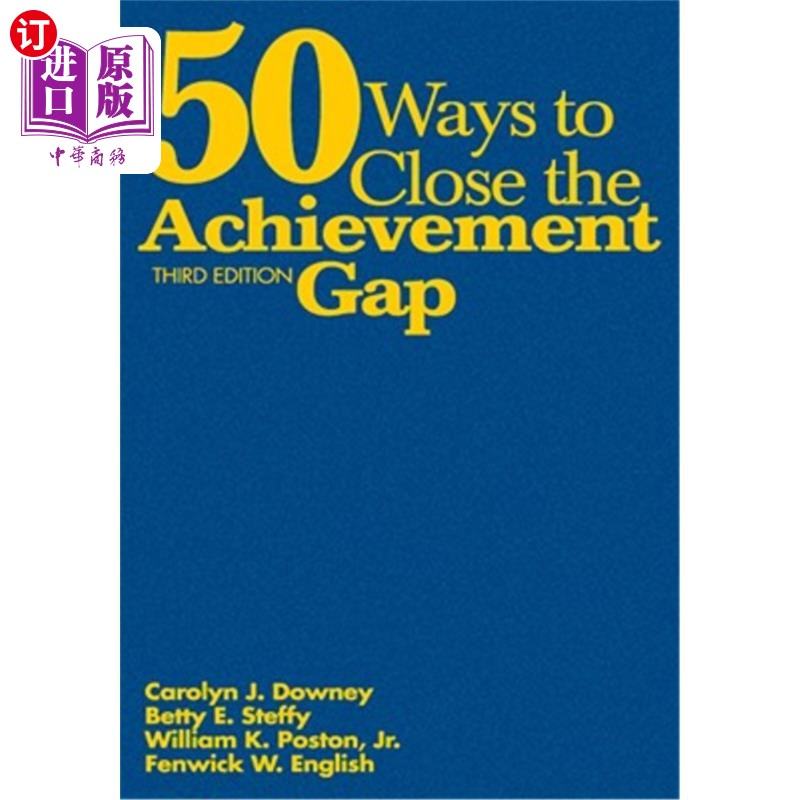 海外直订50 Ways to Close the Achievement Gap 缩小成就差距的50种方法