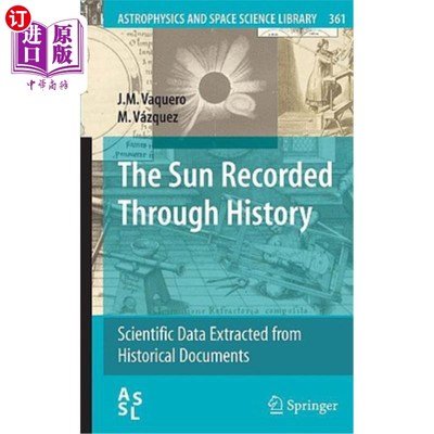 海外直订The Sun Recorded Through History 历史记载的太阳