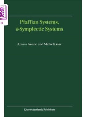 海外直订Pfaffian Systems, K-Symplectic Systems Pfaffian系统，K-辛系统