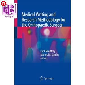 海外直订Medical Writing and Research Methodology for the...骨科医生的医学写作和研究方法