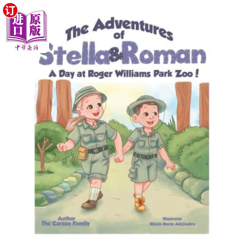 【中商海外直订】the adventures of stella and roman: a day at