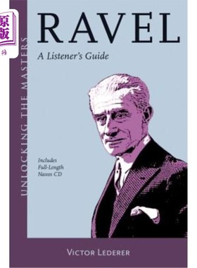 海外直订Ravel: A Listener's Guide 拉威尔:听众指南