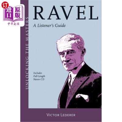 海外直订Ravel: A Listener's Guide 拉威尔:听众指南
