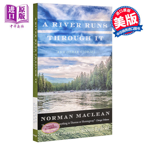 大河恋 豆瓣高分 英文原版 A River Runs through It and Other Stories Norman Maclean Robert Redford 【中商原版】