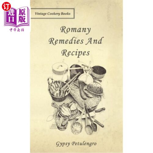 海外直订医药图书Romany Remedies and Recipes 吉普赛疗法和食谱