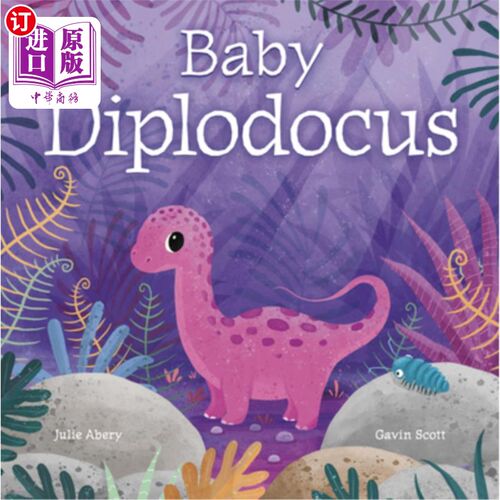 海外直订Baby Diplodocus 婴儿梁龙