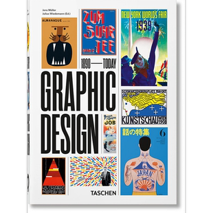 The History Of Graphic Design 进口艺术 平面设计史 40周年纪念版 Taschen【中商原版】