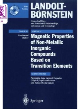海外直订Perovskite-Type Layered Cuprates (High-Tc Superconductors and Related Compounds) 钙钛矿型层状铜氧化物（高Tc