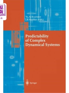 海外直订Predictability of Complex Dynamical Systems 复杂动力系统的可预测性