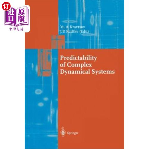 海外直订Predictability of Complex Dynamical Systems 复杂动力系统的可预测性