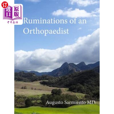 海外直订Ruminations of an Orthopaedist 骨科医生的沉思