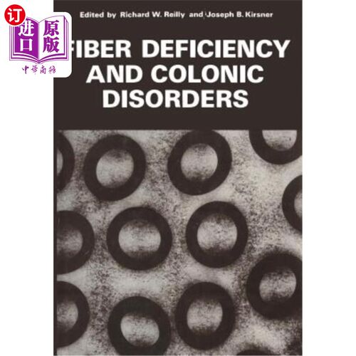 海外直订医药图书Fiber Deficiency and Colonic Disorders 纤维缺乏和结肠疾病