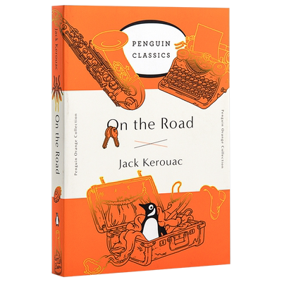 在路上（毛边本）英文原版 Penguin Orange Collection: On the Road 进口图书 Jack Kerouac
