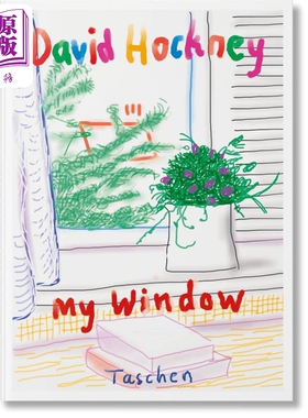预售 David Hockney My Window 进口艺术 大卫霍克尼 我的窗户 Taschen【中商原版】