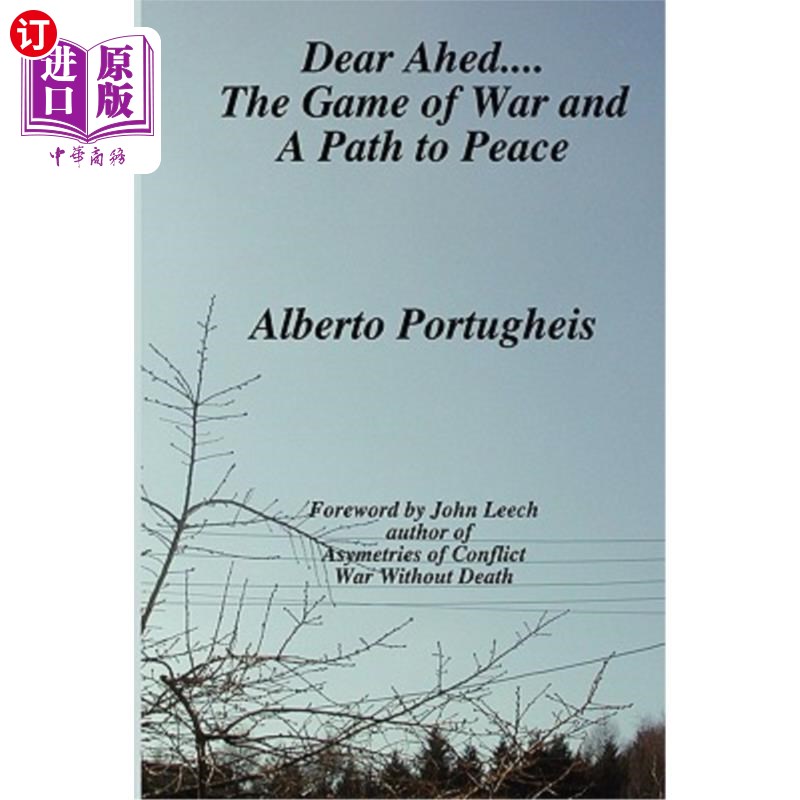 海外直订Dear Ahed.... The Game of War and A Path to Peace亲爱的犹豫不决……《战争游戏与和平之路