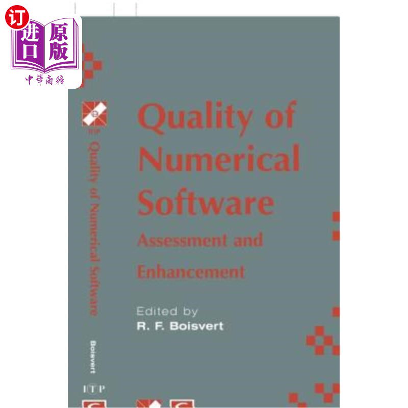 海外直订Quality of Numerical Software: Assessment and Enhancement 数字软件的质量：评估和提高