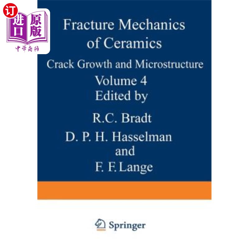 海外直订Crack Growth and Microstructure 裂纹扩展与显微组织