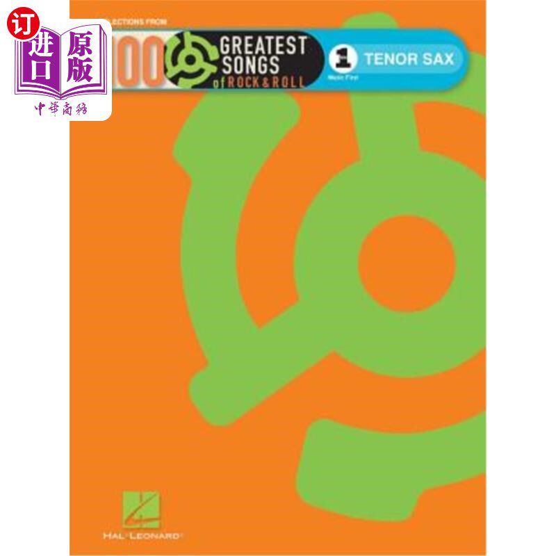 海外直订Vh1's 100 Greatest Songs of Rock and Roll: For Tenor Sax Vh1的100首最伟大的摇滚歌曲:为男高音萨克斯