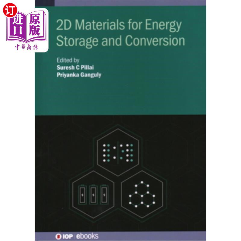 海外直订2D Materials for Energy Storage and Conversion 能量储存和转换的2D材料