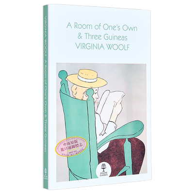 柯林斯  一个人的房间与三英镑 A room of one s own and three guineas 英文原版 Virginia Woolf 伍尔夫【中商原版】