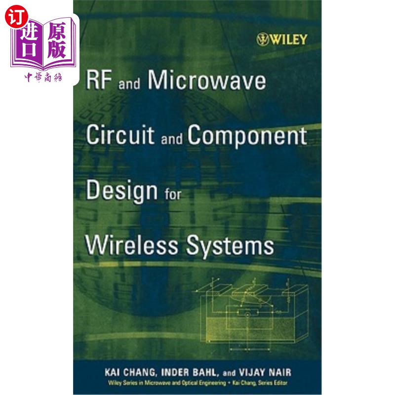 海外直订RF and Microwave Circuit and Component Design for Wireless Systems 无线系统射频、微波电路及元件设计