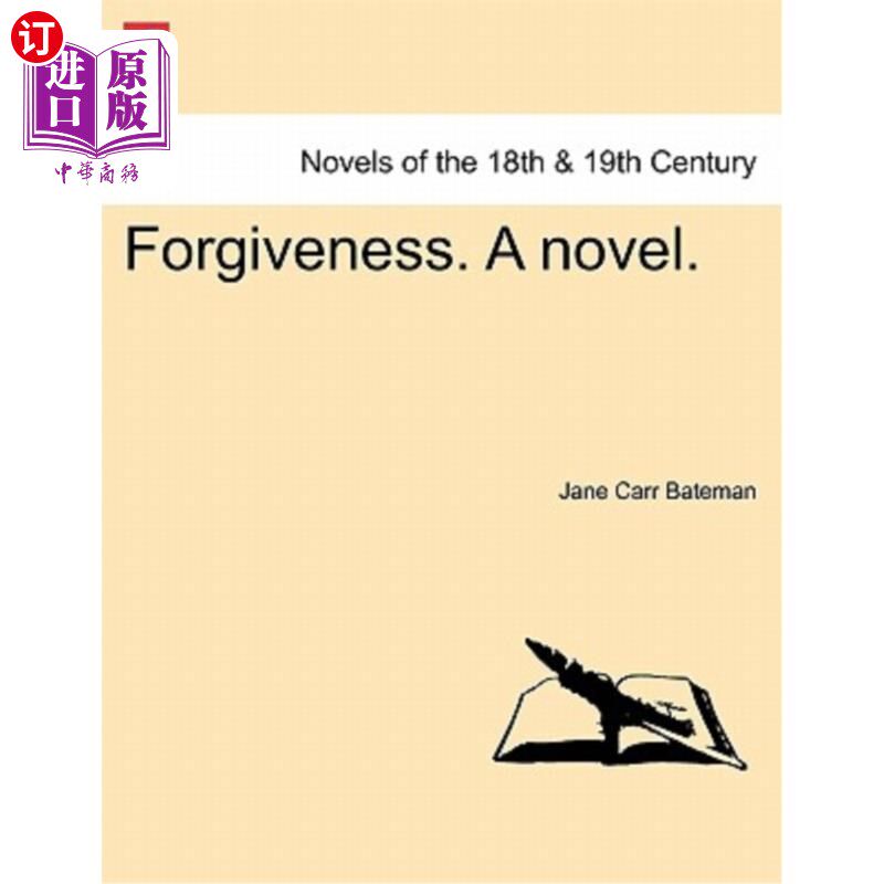 海外直订Forgiveness. a Novel. 宽恕。一本小说。