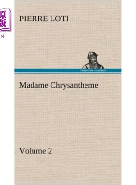 海外直订Madame Chrysantheme - Volume 2 Chrysantheme夫人-第二卷