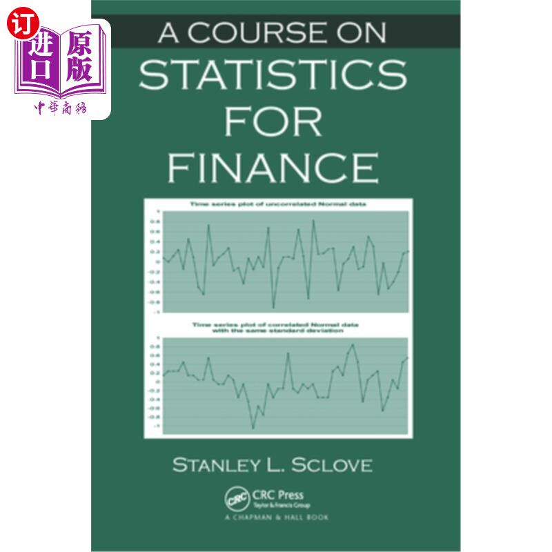 海外直订A Course on Statistics for Finance 金融统计学课程