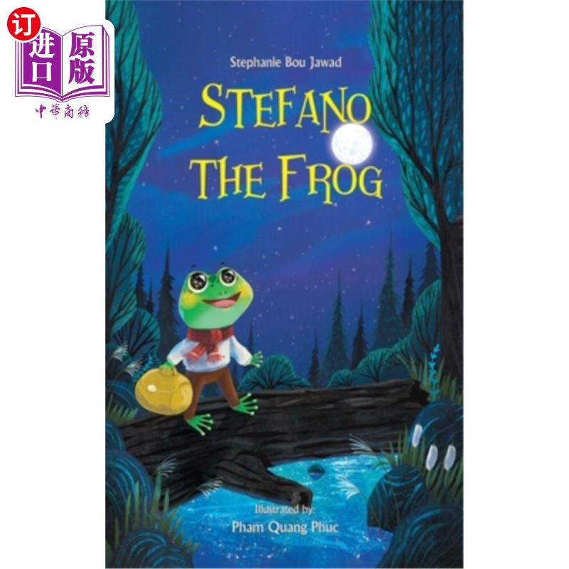 海外直订Stefano the Frog青蛙斯特凡诺