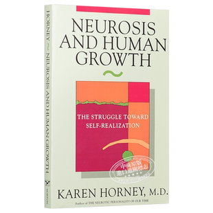 卡伦 霍妮 神经症与人的成长 豆瓣高分 英文原版 Neurosis and Human Growth 社会心理学 精神分析 Karen Horney【中商原版】