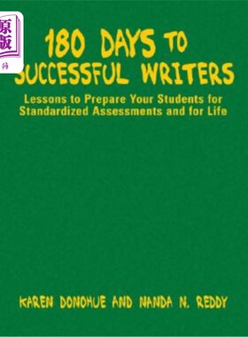 海外直订180 Days to Successful Writers: Lessons to Prepare Your Students for Standardize 成功作家180天：让学生为标准