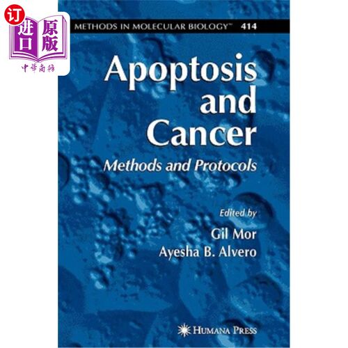 海外直订医药图书Apoptosis and Cancer: Methods and Protocols 细胞凋亡和癌症：方法和方案