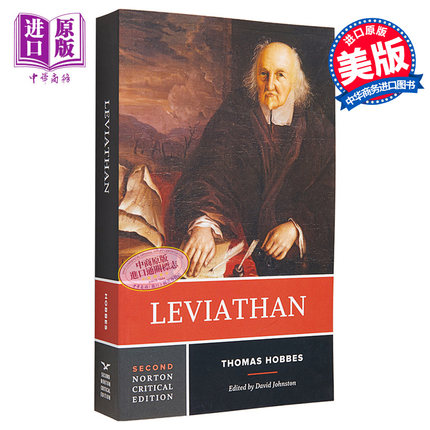 Leviathan Second Edition 英文原版 利维坦 Thomas Hobbes【中商原版】