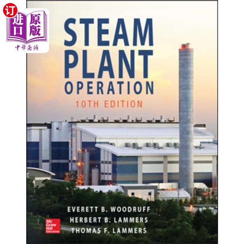 海外直订Steam Plant Operation 蒸汽动力装置操作