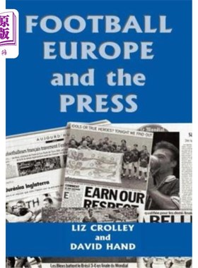海外直订Football, Europe and the Press 足球、欧洲和新闻界