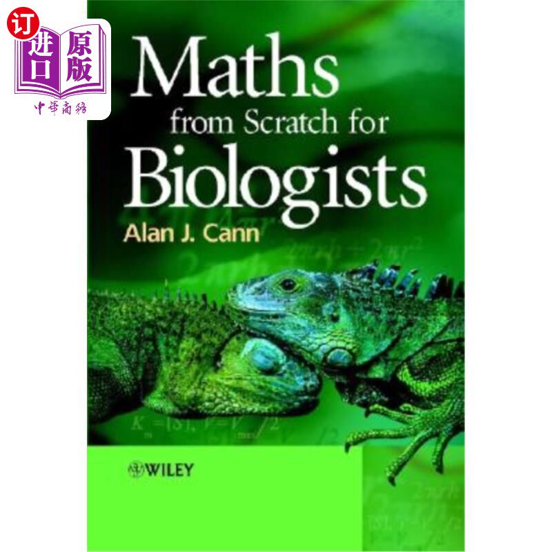 海外直订Maths from Scratch for Biologists 生物学家从头开始的数学