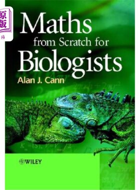 海外直订Maths from Scratch for Biologists 生物学家从头开始的数学