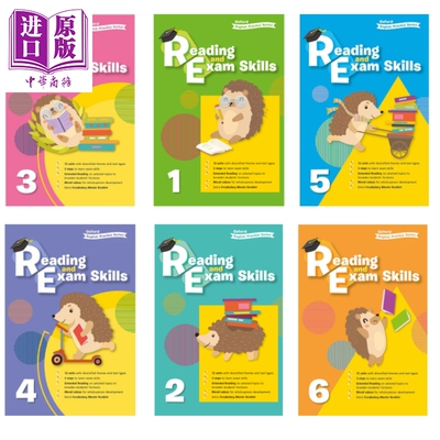 牛津小学英语练习系列 阅读与考试技能训练 一至六年级STEAM Oxford English Practice Reading Exam Skills 1-6【中商原版】