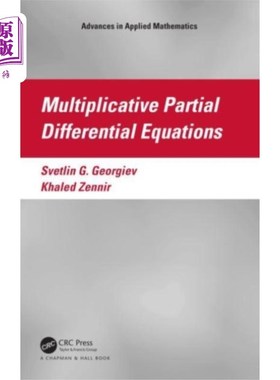 海外直订Multiplicative Partial Differential Equations 乘法偏微分方程