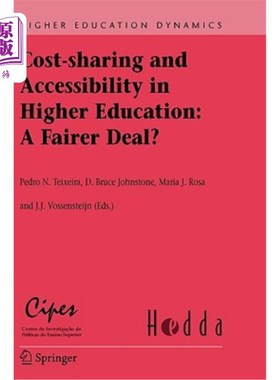 海外直订Cost-Sharing and Accessibility in Higher Education: A Fairer Deal? 高等教育的成本分担与可及性:一个更公平的协议?