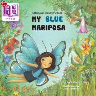 海外直订My Blue Mariposa 我的蓝色蝴蝶百合