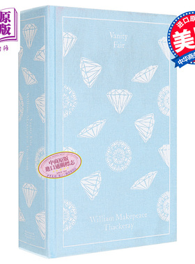 企鹅布纹布面经典系列 名利场 英文原版 VANITY FAIR William Makepeace Thackeray 经典文学 萨克雷 现实主义【中商原版】