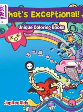 海外直订That's Exceptional!: Unique Coloring Books 真是太棒了！：独特的彩色书籍